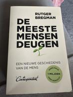 De meeste mensen deugen - Rutger Bregman, Ophalen of Verzenden, 20e eeuw of later, Zo goed als nieuw
