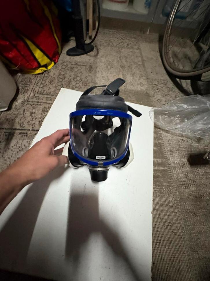 Nieuw Dräger R55270 Volgelaatsmasker + Opbergbox, Doe-het-zelf en Verbouw, Adembescherming, Nieuw, Volgelaatsmaskers, Ophalen