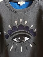 KENZO trui logo oog blauwgrijs jongen mt 128, Kinderen en Baby's, Kinderkleding | Maat 128, Trui of Vest, Jongen of Meisje, Gebruikt