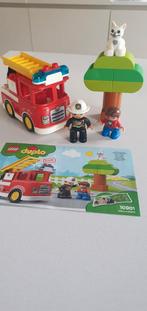 Duplo 10901 brandweer complete set, Ophalen of Verzenden, Zo goed als nieuw, Complete set, Duplo