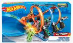 Hot Wheels Action Kurkentrekker Crash Racebaan, Kinderen en Baby's, Speelgoed | Racebanen, Racebaan, Ophalen of Verzenden, Zo goed als nieuw
