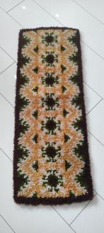 Vintage wollen tafelkleed tafelloper, Huis en Inrichting, Ophalen of Verzenden, Gebruikt, Rechthoek, Binnen