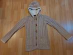 Beige gebreid vest, Meisje, Trui of Vest, Ophalen of Verzenden, Zo goed als nieuw