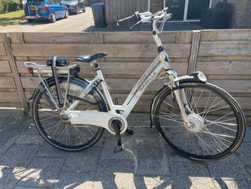 Gazelle chamonix exyra 49 frame 8000km accu goud beschikbaar voor biedingen