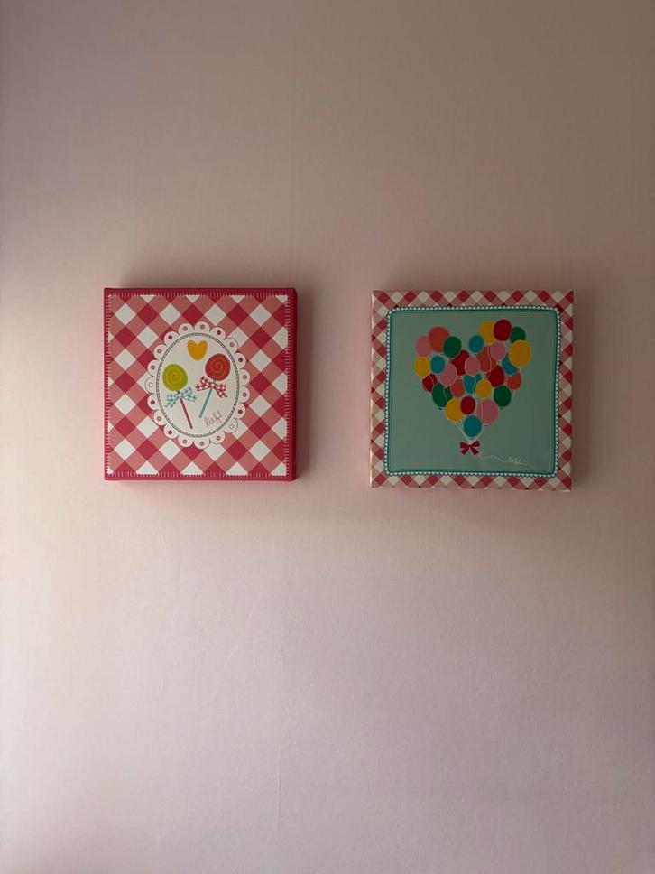 Lief! Wanddecoratie kinderkamer - Meisje, Huis en Inrichting, Woonaccessoires | Wanddecoraties, Zo goed als nieuw, Ophalen