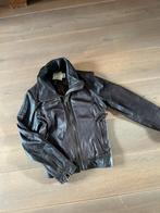Leren jasje, Maat 38/40 (M), H&M, Bruin, Ophalen of Verzenden