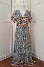 Gipsy hippie ibiza style luchtige maxi print jurk, maat M/L, Ophalen of Verzenden, Gedragen, Maat 42/44 (L), Onder de knie