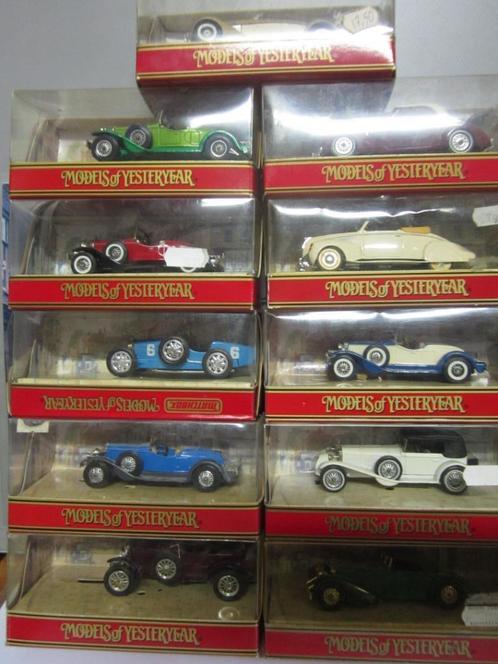 MODEL AUTO.S 11 STUKS DIVERSE TYPE.S, Hobby en Vrije tijd, Modelauto's | 1:43, Nieuw, Auto, Matchbox, Ophalen of Verzenden