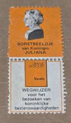 026) ORIGINELE SLUITZEGEL BORSTBEELD JULIANA, Ophalen of Verzenden, Overige thema's