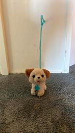 Speelgoed hond met halsband en kan brokje eten en poepen, Ophalen of Verzenden, Zo goed als nieuw, Jongen of Meisje