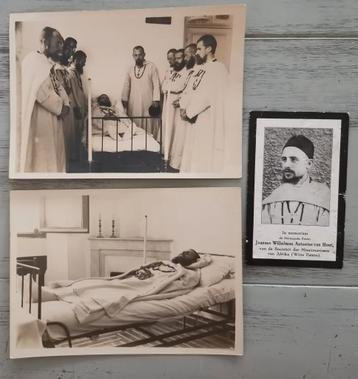 Witte Pater Carthago - Foto's & Bidprentje 1930 beschikbaar voor biedingen