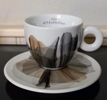 Illy Art cappuccino kop en schotel Ron Arad  beschikbaar voor biedingen