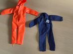 Action man, Action Jackson, overalls, kleding, jaren '70, Verzamelen, Poppen, Ophalen of Verzenden, Gebruikt, Pop