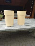 Mooie bloempotten - set van 2, Tuin en Terras, Ophalen, Kunststof, Rond, Tuin