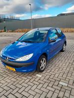 Peugeot 206 1.4 3D 2006 Blauw NAP, Auto's, Peugeot, Voorwielaandrijving, Zwart, 4 cilinders, Blauw