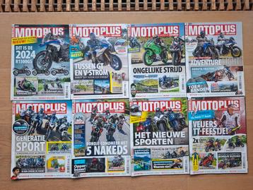 8 stuks Motoplus jaargang 2023, 2024 beschikbaar voor biedingen