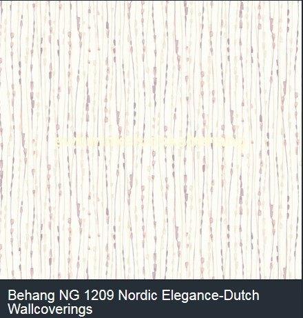 GEZOCHT behangrol Deco4Walls Nordic Elegance NG1209, Huis en Inrichting, Stoffering | Behang, Roze, minder dan 10 m², Ophalen of Verzenden