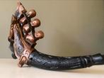Naga Morsarang - Medicijncontainer / medicijnhoorn, Antiek en Kunst, Kunst | Niet-Westerse kunst, Ophalen of Verzenden