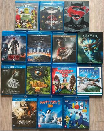 Blu-ray 3D Jurassic Park Batman Superman Avatar Dredd * NED beschikbaar voor biedingen
