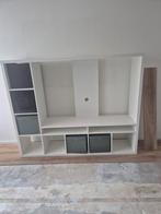Wit TV meubel, Huis en Inrichting, Ophalen, 100 tot 150 cm, Zo goed als nieuw, Minder dan 150 cm