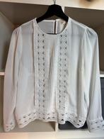 Witte Boho Blouse S, Kleding | Dames, Ophalen of Verzenden, Zo goed als nieuw, Maat 36 (S), Wit