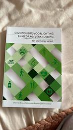 Gezondheidsvoorlichting en gedragsverandering, Boeken, Studieboeken en Cursussen, Ophalen of Verzenden, Zo goed als nieuw