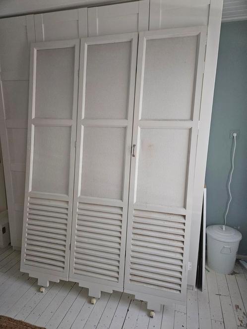Louvre deuren 47,5 x 203 cm, Huis en Inrichting, Woonaccessoires | Kamerschermen, Gebruikt, Ophalen