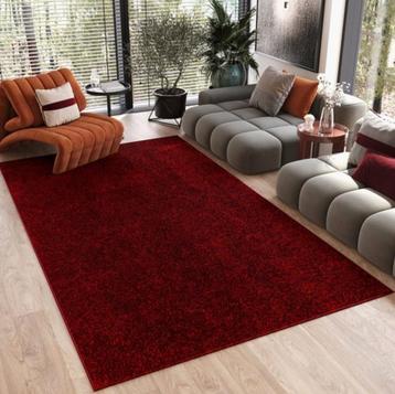 Rood Laagpolig Kleed 300x400 beschikbaar voor biedingen