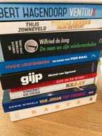 Wilfried de Jong, Bert Wagendorp, Gijp, Kraay, Basta, Boeken, Sportboeken, Gelezen, Diverse schrijvers, Ophalen of Verzenden