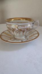 KPM PORSELEINEN  KOP EN SCHOTEL VAN  ROND 1900, Verzamelen, Porselein, Kristal en Bestek, Ophalen of Verzenden, Zo goed als nieuw