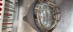 Industriële stal lamp hang lamp brocante decoratie, Ophalen of Verzenden, Gebruikt, Minder dan 50 cm