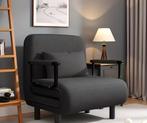 Verstelbare Rugleuning Sofa Bed Stoel 3 in 1!!, Ophalen of Verzenden, Nieuw, Zwart, Eén