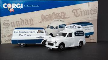 Morris Minor Bedford CA Sunday Timer 1:43 Corgi Pol beschikbaar voor biedingen