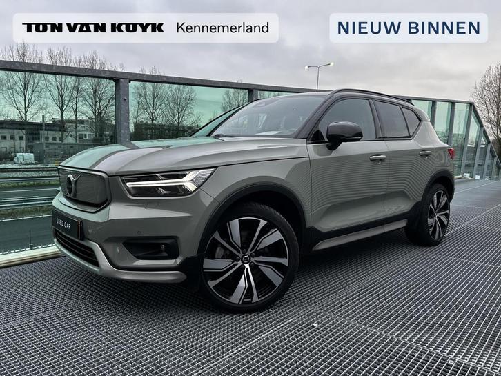 Volvo XC40 Recharge P8 AWD R-Design Panoramadak, Harman-Kard, Auto's, Volvo, Bedrijf, Te koop, XC40, 360° camera, 4x4, ABS, Adaptive Cruise Control