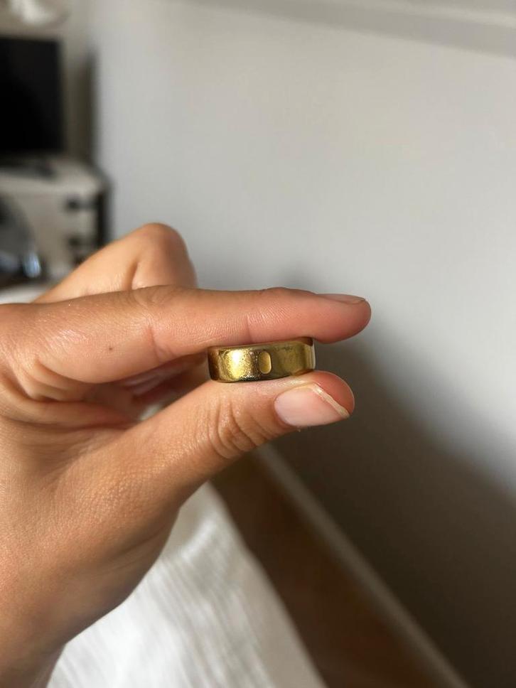 Oura Ring 3 Gen3 - Heritage - Goud - Perfect werkende set, Sieraden, Tassen en Uiterlijk, Activity trackers, Zo goed als nieuw