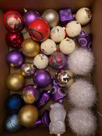 Plastic, kunststof kerstballen, ook oude , vintage, brocante, Diversen, Kerst, Ophalen of Verzenden, Gebruikt