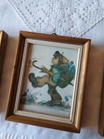3 oude brocante Hummel schilderijtjes, Ophalen of Verzenden
