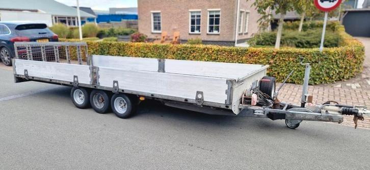 Brian james cargo machinetransporter kantelbaar 3500 kg, Auto diversen, Aanhangers en Bagagewagens, Gebruikt, Ophalen
