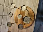 Kaarsen houder, Huis en Inrichting, Woonaccessoires | Kandelaars en Kaarsen, Ophalen, 25 tot 50 cm, Zo goed als nieuw, Kandelaar