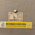 Bosbad Hoeven Speldje Sticker Suikerzakje, Ophalen of Verzenden, Gebruikt, Overige onderwerpen