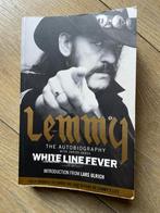 Lemmy Kilmister Autobiografie - White Line Fever, Ophalen of Verzenden, Gelezen, Film, Tv en Media