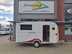 Beachy 420 + NIEUW!! MET STAPELBED!!, Caravans en Kamperen, Caravans, Overige merken, Rondzit, Bedrijf, 750 - 1000 kg