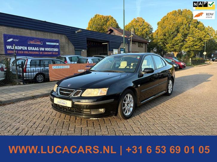 Saab 9-3 Sport Sedan 1.8t Vector AUTOMAAT + 2X SLEUTEL + BOE, Auto's, Saab, Bedrijf, Te koop, Saab 9-3, ABS, Airbags, Airconditioning