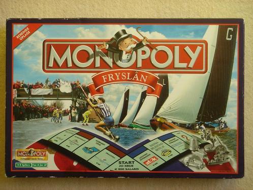 LEUK: Monopoly Fryslan / Monopoly Friesland, Hobby en Vrije tijd, Gezelschapsspellen | Bordspellen, Gebruikt, Een of twee spelers