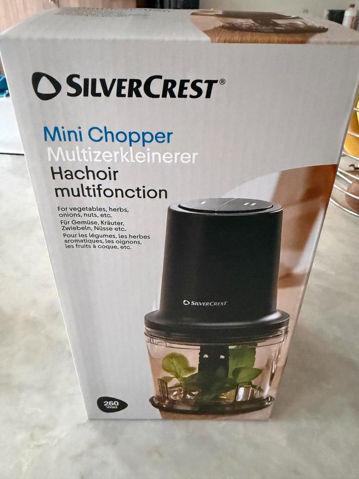 Silvercrest Mini Chopper - Nieuwstaat!, Witgoed en Apparatuur, Blenders, Zo goed als nieuw, Blender, Ophalen of Verzenden