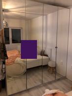 Spiegeldeur 4 stuks, 50 tot 100 cm, Gebruikt, 200 cm of meer, Ophalen