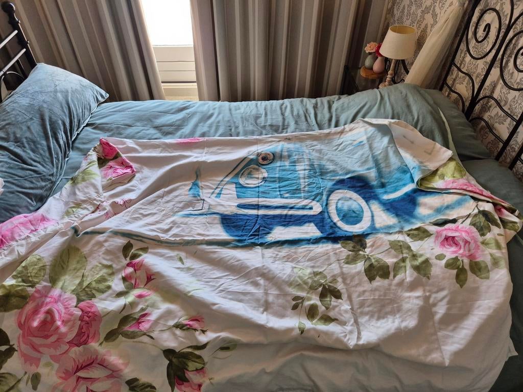 Dekbedovertrek volkswagen, Ophalen of Verzenden, 180 cm of meer, 85 tot 100 cm