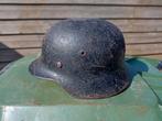 M40 flakhelfer helm, Verzamelen, Militaria | Tweede Wereldoorlog, Ophalen of Verzenden, Helm of Baret, Landmacht