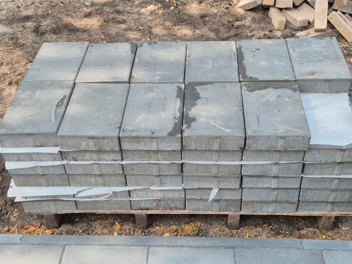 MBI Vialetta stenen 30x20x6 Asfalto - Restpartij, Tuin en Terras, Tegels en Klinkers, Nieuw, Terrastegels, Beton, Minder dan 5 m²