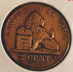 2 centimes 1863 België in zeer fraai, Postzegels en Munten, Munten | België, Verzenden